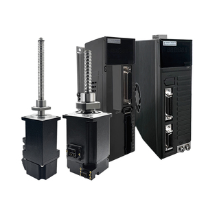 Kit de moteur industriel à vis à billes servo AC haute tension 60 Base 400W 3000RPM course de plomb 150mm servomoteur avec pilote de bus - Product Image 1