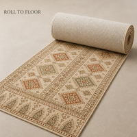 Tapis de prière marocain Fez Zellige pour mosquée, sur mesure, en laine de 6 mm à 15 mm, pour projet de salle de prière
