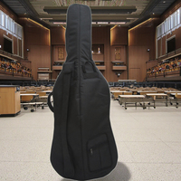 Sac à dos pour instrument de musique portable, de haute qualité, design personnalisé, Oxford, imperméable, antichoc, anti-poussière, épais, pour violoncelle