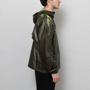 Tùy chỉnh nhiệt phản ứng khoe áo khoác với kết thúc chịu nước hàn & ghi âm vỉa thông gió trở lại ách hai chiều dây kéo - Product Image 3