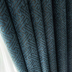 Tenda ombreggiante in ciniglia soggiorno personalizzato camera <span class=keywords><strong>da</strong></span> letto tenda in ciniglia Jacquard <span class=keywords><strong>tende</strong></span> personalizzate all'ingrosso per soggiorno camera <span class=keywords><strong>da</strong></span> letto - Product Image 4