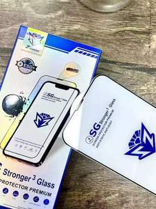 Màng Kính Cường Lực Chống Tĩnh Điện Nhôm Cao Cho Iphone 11 12 13 14 Pro Max Màng Bảo Vệ Màn Hình Lưới Chống Bụi Cho Iphone 7 8 - Product Image 3