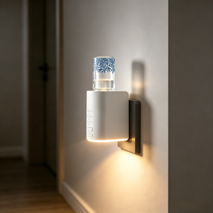 Home Wall Mounted Waterless Scent <b>Diffuser</b> Plug-In <b>Essential</b> <b>Oil</b> Aroma <b>Diffuser</b> with 3 Diffusion Modes and Led Night Light - Product Image 1