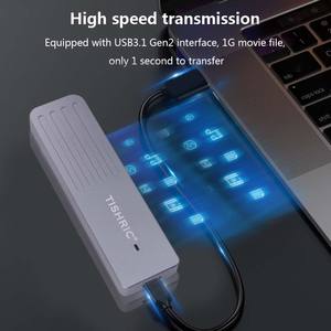 Tishric 5Gbps Externe Harde Schijf Behuizing <span class=keywords><strong>M</strong></span>.<span class=keywords><strong>2</strong></span> Nvme Protocol Case Voor Solid-State Drive 5Gbps Externe Harde Schijf Doos - Product Image 3
