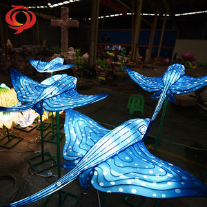 <b>Chinese</b> Decorative Silk Festival Colorful Lighting Fish <b>Lantern</b> for the <b>Chinese</b> <b>Lantern</b> Festival Light Displays - Product Image 2