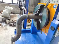 Macchina per saldatura TIG automatica a saldatura circolare ad alta velocità e minimo spruzzi per tubi in acciaio, flange e tubi in rame, per carrozzerie
