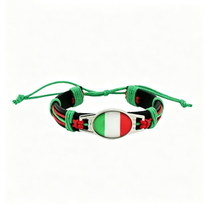 Bracelet tressé personnalisé avec drapeau d'<span class=keywords><strong>Islande</strong></span>, bracelet en corde réglable pour activité scolaire, accessoire de décoration pour la Journée nationale - Product Image 6