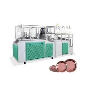 Double Lines Disposable paper cup tray plates making machine