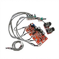 Carte d'amplification de microphone CD2399 avec réverbération universelle pour micros à bobine mobile et électret, avec module de préampli NE5532