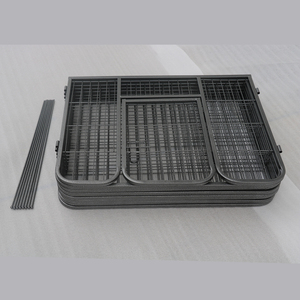 Venta al por mayor de fábrica Corralito de alta resistencia Tubo cuadrado grueso Alambre Valla plegable para mascotas Venta caliente Cercas para gatos Perrera Ejercicio playPens - Product Image 4