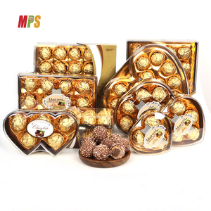Etiqueta Privada personalizada OEM, compuesto de leche oscura, Chocolate, Bola de Chocolate dorada, venta al por mayor - Product Image 3