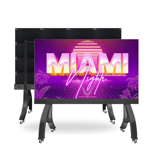 135inch Multi-Function Ultra Thin Smart COB LED All One HD 4K Direct View Mobile Display Conference Meeting Room 5-Year Warranty