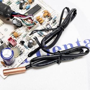 Sensor de Temperatura para Aire Acondicionado, Sonda Termistora NTC 10K con Cables y Cabeza de Cobre para Uso en Unidades Interiores y Exteriores - Product Image 1