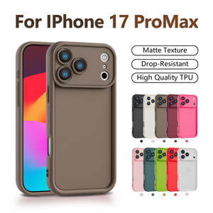 Funda de TPU con Textura Mate de Diseño Personalizado para <span class=keywords><strong>iPhone</strong></span> 17 Pro Max, Resistente a Caídas y Golpes, Protección Total del Cuerpo - Product Image 2