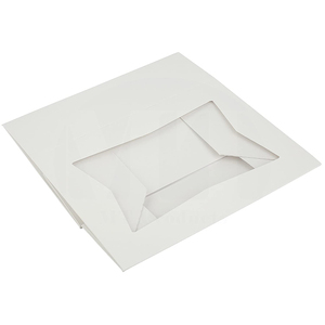 Boîte de gâteau de cuisson de carton de pâtisserie de fenêtre transparente personnalisée écologique de luxe pour la fête d'enfants d'anniversaire de Noël - Product Image 4