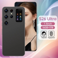 Teléfono Celular Android S26 ULTRA 16+1TB 5G con Buena Relación Calidad-Precio, Pantalla Completa, Teléfonos Inteligentes de Alta Calidad