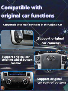 Écran de <span class=keywords><strong>radio</strong></span> de voiture Android 14,6 pouces pour Toyota Tundra Sequoia 2014 - 2019, mise à niveau de l'écran de l'autoradio, navigation GPS automatique, CarPlay - Product Image 4