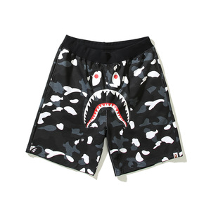Shorts décontractés mi-longs camouflage pour jeunes, livraison instantanée transfrontalière, en stock, pour hommes et femmes, en coton/polyester, lumineux - Product Image 3
