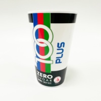 300 ml 400 ml 500 ML tasse de bière en plastique personnalisée 10 OZ tasse en plastique à surface lisse réutilisable tasse à boire de fête de festival