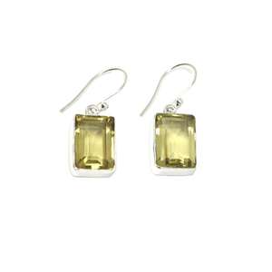 แหวนเงินแท้ 925 ประดับพลอยซิทริน ดีไซน์ทันสมัยสำหรับทุกเพศ เหมาะสำหรับงานแต่งงาน งานเลี้ยง งานหมั้น และเป็นของขวัญ - Product Image 3