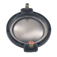 FUWEI CCAR 6ohm titane diaphragme dôme Tweeter DE880 pièces de pilote de Compression 74.4mm pour Kits d'accessoires de haut-parleur