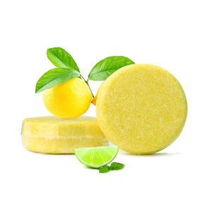Natural Organic <b>Shampoo</b> Bar Lemon Plant Extract Oil Thinning Strengthens Thickens Controls Oil Cleansing <b>Volume</b> For Women & Men - Product Image 5