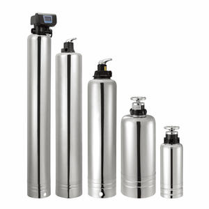 Adoucisseur d'eau en acier inoxydable 3ton avec réservoir de saumure en résine échangeuse d'ions 6L Valve de contrôle automatique de l'adoucissement pour le traitement de l'eau - Product Image 6