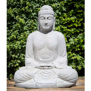 Statua di <span class=keywords><strong>Buddha</strong></span> in Marmo, Scultura per Decorazione Esterna da Giardino, Prodotta in Cina - Product Image 1
