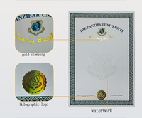 Etiqueta de Papel con Marca de Agua de Alta Seguridad Personalizada, Certificado de Origen y Autenticidad