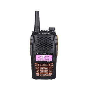 Radio bidirectionnelle Baofeng UV-6R VHF UHF 8W double bande avec écran, longue portée, appareil de communication radioamateur - Product Image 4