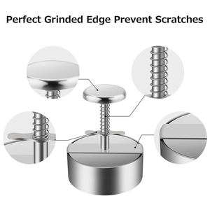 Adjustable 4.5" Hamburger Patty Maker Stainless Steel Burger Press - Product Image 3