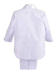 Ensemble de <span class=keywords><strong>costume</strong></span> de baptême blanc pour bébé garçon, tenue de baptême mignonne pour garçons, tenue de bénédiction, vêtements pour nourrissons 3 6 9 <span class=keywords><strong>12</strong></span> <span class=keywords><strong>mois</strong></span> - Product Image 2