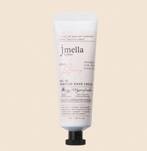 JMELLA EN FRANCIA CREMA DE MANOS PERFUMADA CON PEONÍA EN FLOR 50ml Crema Hidratante Diaria Portátil Fórmula Suavizante e Hidratante - Product Image 1