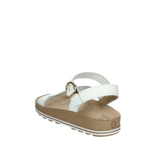 Emma S339 sandali bassi bianchi con plateau leggero estivo con tendenza moda Anti-scivolosa e ammortizzante stampato - Product Image 2