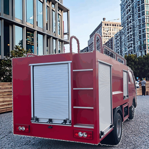 Dongfeng sinotruk HOWO 4x2 sử dụng xe cứu hỏa nhiên liệu diesel Bền 5001-7000l cho nhiệm vụ cứu hộ và phun nước đô thị - Product Image 3