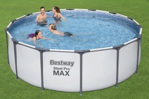 <span class=keywords><strong>Piscina</strong></span> Infantil <span class=keywords><strong>Redonda</strong></span> de PVC Ecológica de Ensamblaje Rápido para Adultos 4.27m X 1.22m para Exteriores, Modelo 56438 - Product Image 3