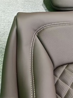 Sièges baquet de luxe sport racing pour voiture, avec panneau en fibre de carbone personnalisé et revêtement en cuir, version améliorée RS pour Audi A3 A4 A5 A6 A7 Q3 Q5 Q7 Q8