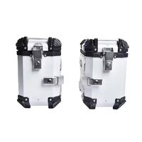 Coffre de moto en aluminium, universel, accessoires de moto, boîte latérale pour livraison