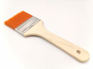 Rodillo de pintura de pared de banda plana Industrial DIY de alta calidad cerdas de madera logotipo personalizable filamento TCP pegamento epoxi pintura OEM - Product Image 4