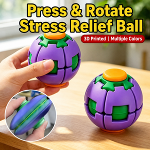 Jouet anti-stress sphérique imprimé en 3D, à faire tourner, pour soulager l'anxiété, pour adultes et enfants - Product Image 2