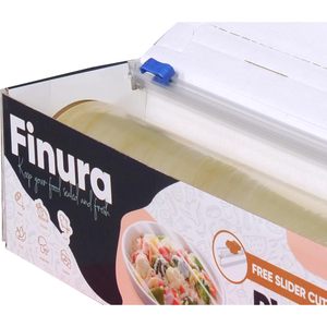 Film alimentaire PVC 18 pouces x 1000 pieds, qualité alimentaire, avec coupe-film gratuit pour usage domestique et restauration - Product Image 2
