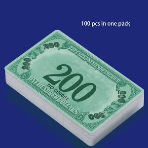 ธนบัตรปลอมพลาสติกกันน้ำ ทนทาน สมจริง ใช้เป็นของเล่น ของประกอบฉากภาพยนตร์ เทคนิคมายากล เกมปาร์ตี้ ฝึกคณิตศาสตร์ในโรง<span class=keywords><strong>เรียน</strong></span> - Product Image 3