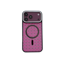 Étui de téléphone portable antichoc en cuir gaufré magnétique de luxe métallique coloré avec logo, disponible en 8 couleurs