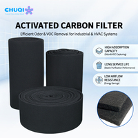 Media Kontrol VOC G3 G4 dengan Kemampuan Potong Sesuai Ukuran, Filter Serat Karbon Aktif untuk Pemurnian Gas Buang & Penghilang Bau