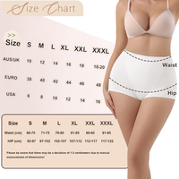 S07 ODM Bragas de Cintura Alta para Mujer, Ropa Interior Transpirable, Bragas para la Menopausia