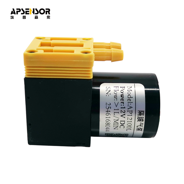 Mini air Pump, Diaphragm air Pump, High Temperature Resistant air Pump -10~95℃, 12V/24V Voltage Optional, Low Power Consumption