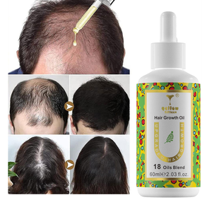 Sérum Capillaire Nourrissant Sans Rinçage à l'Huile de Coco, Acide Hyaluronique, Acides Aminés, Gingembre et Menthe Poivrée Biologiques, Marque Blanche - Product Image 4