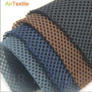 Knitted White Recycled Herringbone 3D air Mesh Fabric 3mm Thickness Sandwich Mesh Fabric Oeko <strong>Tex</strong> for Mattress for Cap - Product Image 5