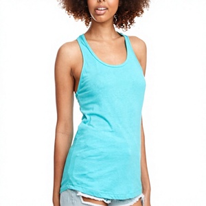 Proveedor Mayorista de Camisetas Básicas sin Mangas para Mujer, Camisetas de Algodón Personalizadas, Camisetas de Algodón Ecológicas para Mujer al por Mayor, OEM ODM - Product Image 1