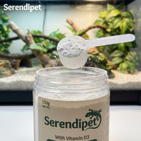 Reptielen Vitamine Supplement Multivitamine & Mineralen Poeder Met/zonder Vitamine D3 voor alle Reptielen, Hagedissen, Gekko's & Schildpadden